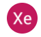 Circle icon with the letters Xe